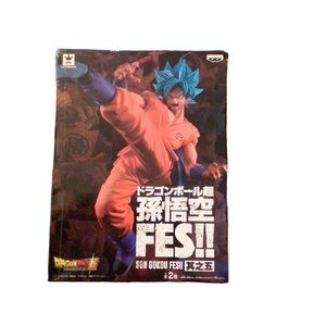 (NEW)Dragon Ball Super FES Vol. 5  Super Saiyan God Super Saiyan Son Goku Figure